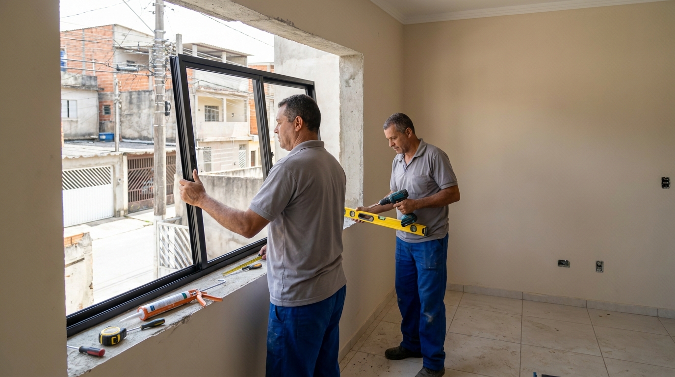 Esquadrias de Alumínio em Suzano‑SP